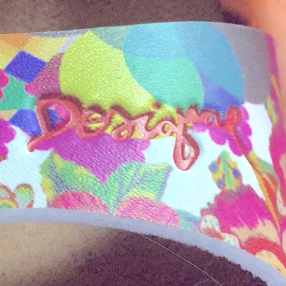 DESIGUAL HEELED SANDALS, made in Spain - Picture 6 of 8